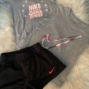 Nike bundle 2t shirts and shorts